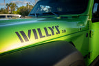 XR Stencil Style Hood Decals - 2022+ Wrangler Willys Xtreme Recon