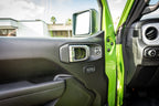 Topographic Map Interior Door Cup Overlays - 2018+ Wrangler JL / Gladiator JT