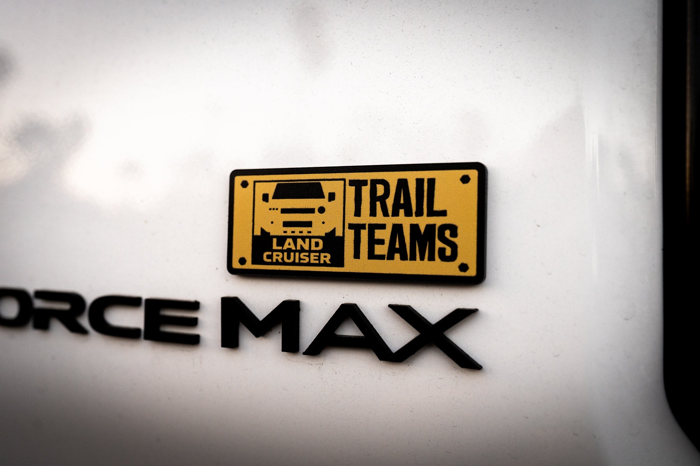 Trail Teams Liftgate Emblem - 2024+ Land Cruiser / 2025+ 4Runner