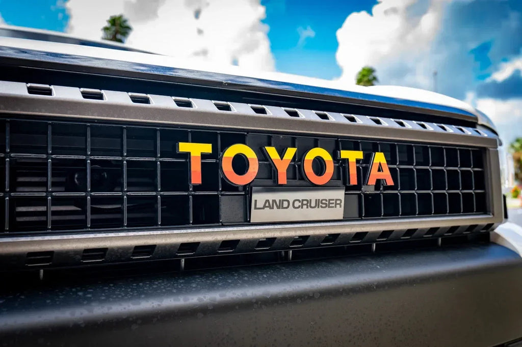 TOYOTA Front Grille Emblem Kit - 2024+ Land Cruiser / 07-14 FJ Cruiser