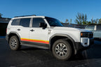 American Flag Rear Window Overlays - 2024+ Land Cruiser