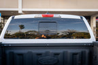 American Flag Rear Window Overlay - 2024+ Ranger w/ Small Center Rear Window