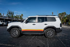 Topographic Rear Window Overlay V2 - 2024+ Land Cruiser
