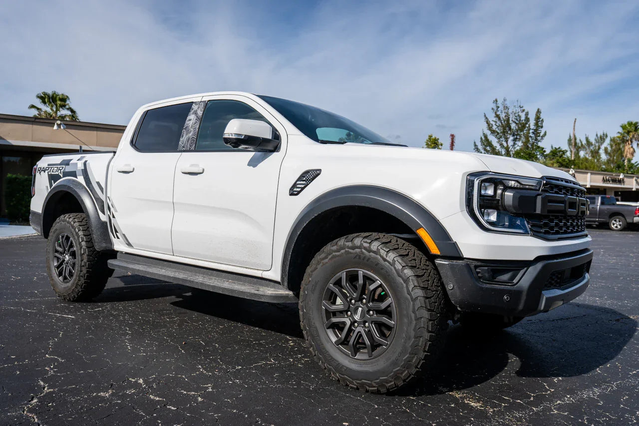 American Flag Fender Vent Overlays - 2024+ Ranger Raptor
