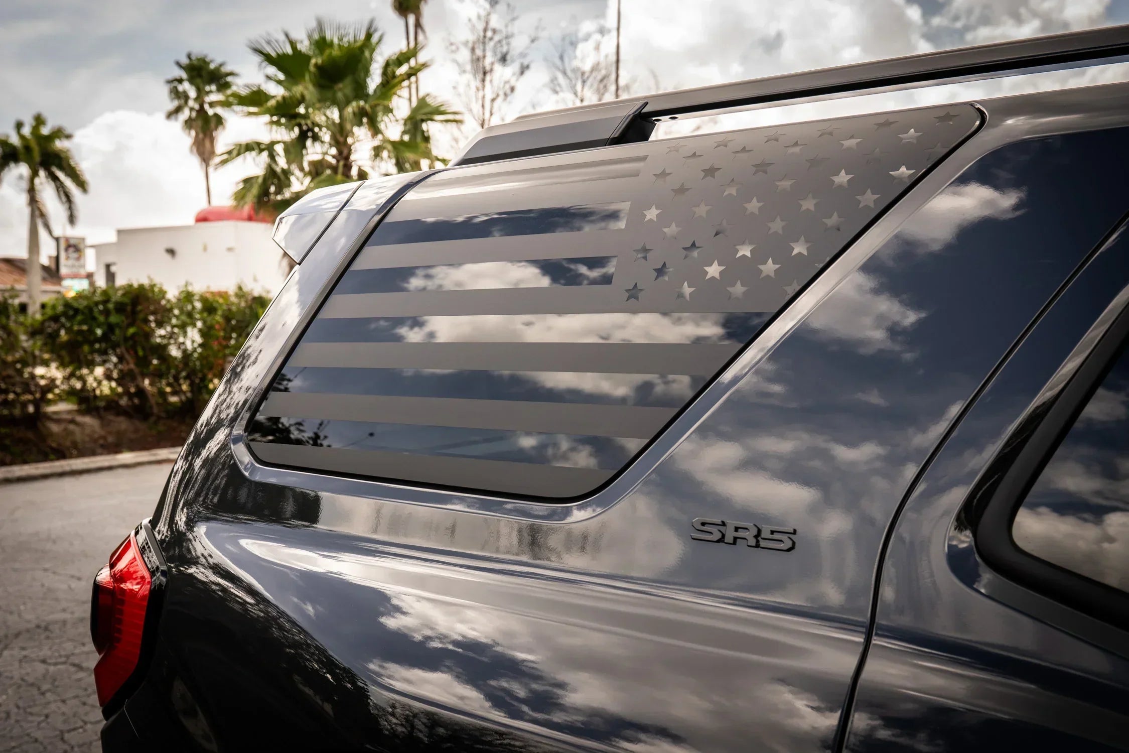 American Flag Rear Window Overlays - 2025+ 4Runner