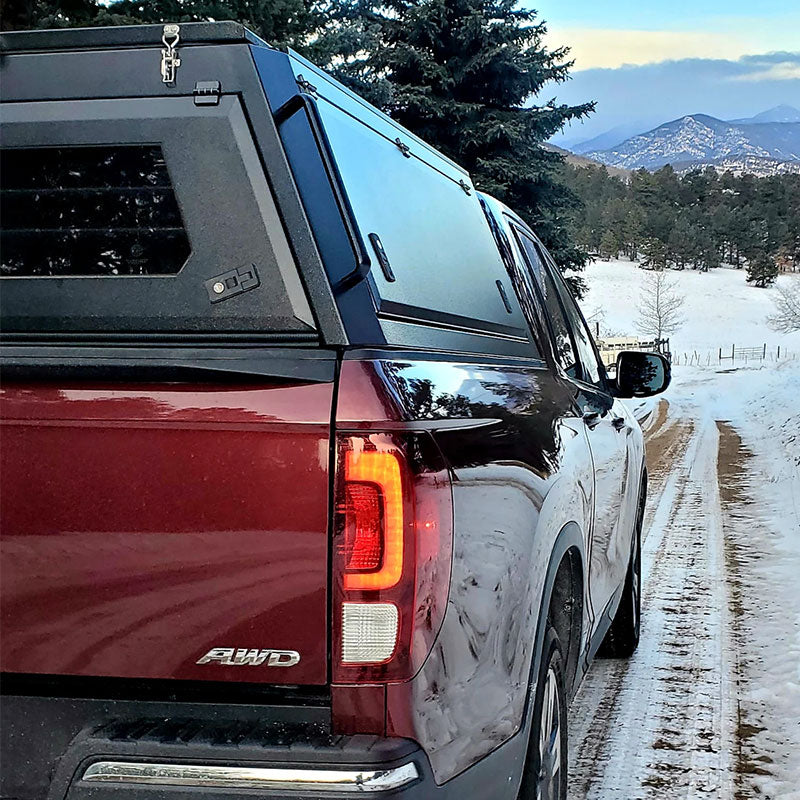 GAIA Campers Honda Ridgeline Truck Cap - 2017+ (Downpayment)