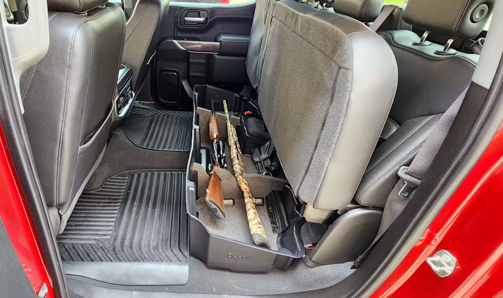Under Seat Storage / Gun Case - Black   (DÜHA)