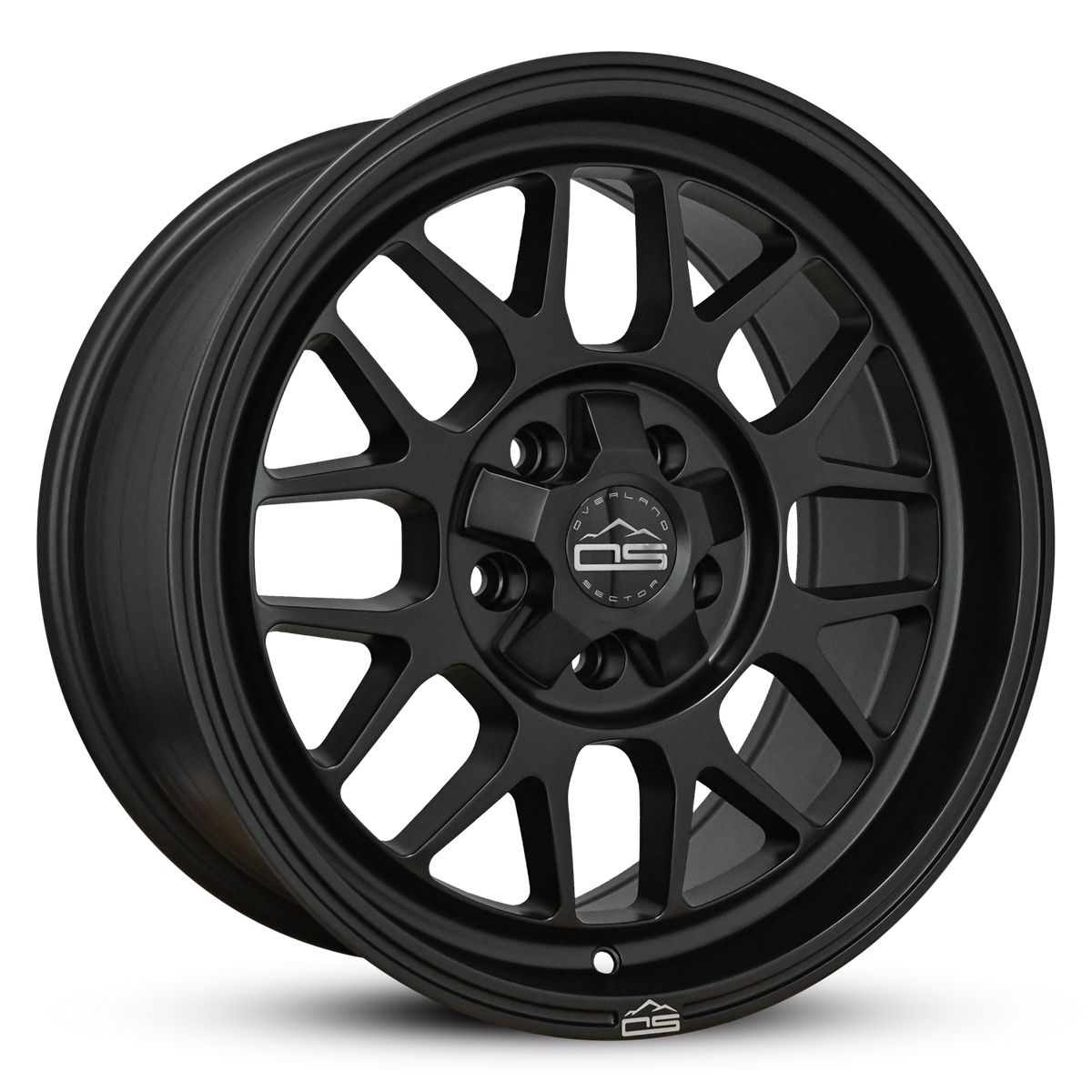 Overland Sector Hyperdrive Flow Formed 17x8.5 +25 5x108/5x114.3 73.1mm All Satin Black