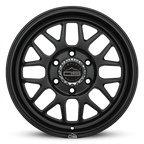 Overland Sector Hyperdrive Flow Formed 17x8.5 +25 6x139.7 106.1mm All Satin Black