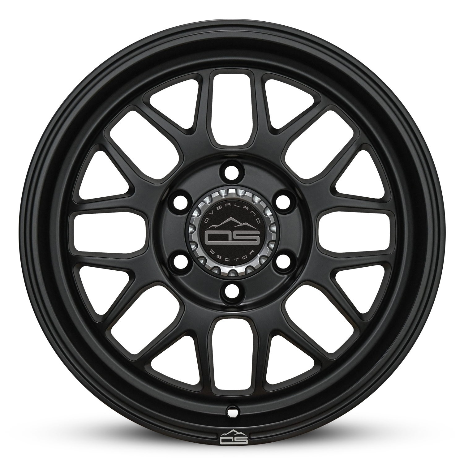Overland Sector Hyperdrive Flow Formed 17x8.5 +25 6x139.7 106.1mm All Satin Black