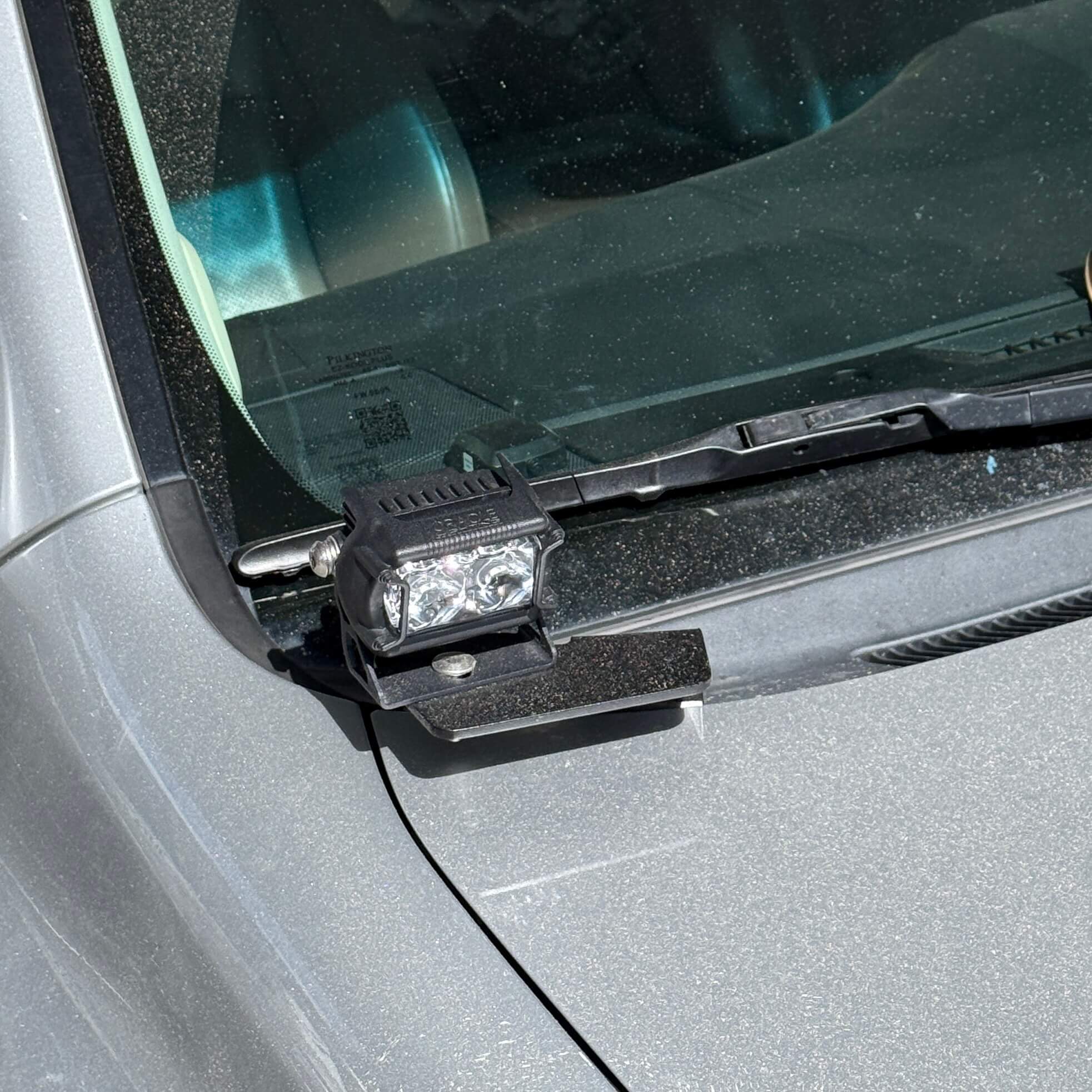 2010-2023 Lexus GX460 A-Pillar Hood Mount Brackets w/ VEGA™ Series 2 Spotlights