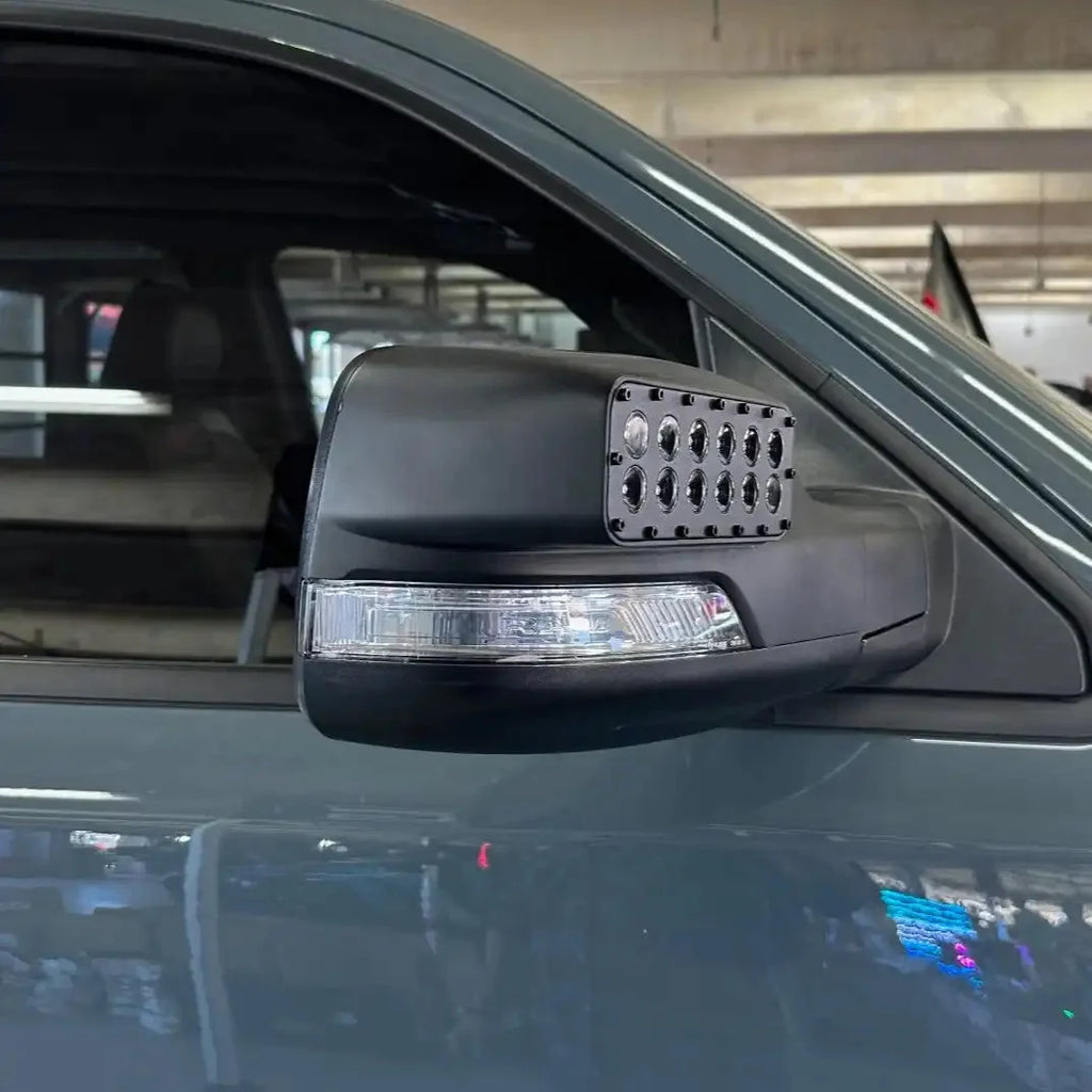 2019-2026 RAM 1500 DT LED Off-Road Side Mirror Ditch Lights