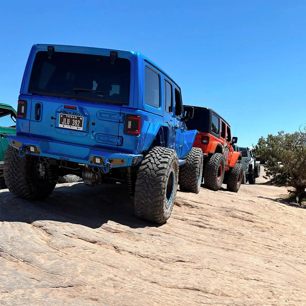 V2 | Flush Mount LED Tail Lights for Jeep Wrangler JL | Low-Profile | Plug-and-Play