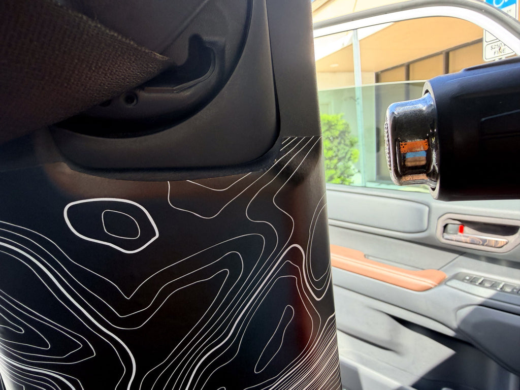 Topographic Seatbelt Panel Protection - 2024+ Land Cruiser / GX550