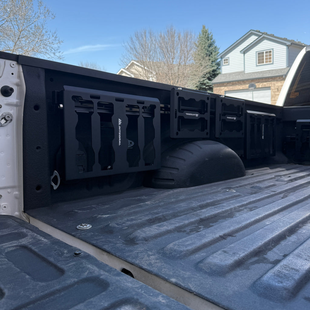 Integral Rails + Tie-down Cleats - Ford Super Duty 2017+