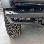 2021-2026 Ford Bronco Triple LED Fog Light Kit - Steel Modular Bumper | 90W