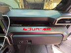 "4RUNNER" Dash Letters with Template - 2025+ 4Runner