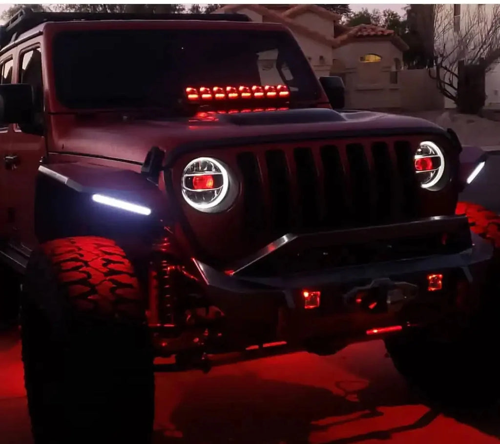 ORACLE Lighting  "Demon Eye" ColorSHIFT Projector Illumination Kit - Jeep Wrangler JL
