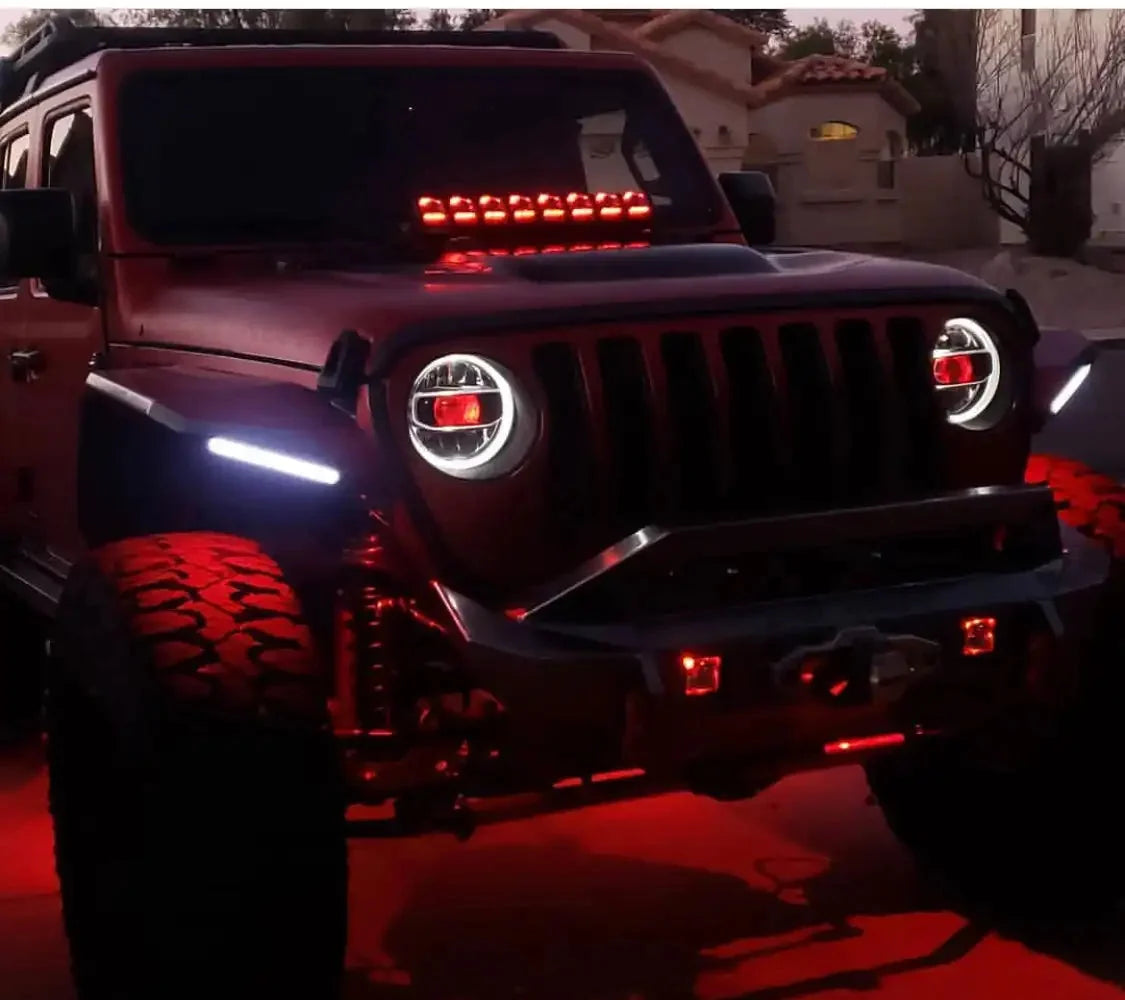 ORACLE Lighting  "Demon Eye" ColorSHIFT Projector Illumination Kit - Jeep Wrangler JL