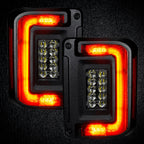 V2 | 2007-2017 Jeep Wrangler JK Flush Mount LED Tail Lights | Low-Profile Trail Protection