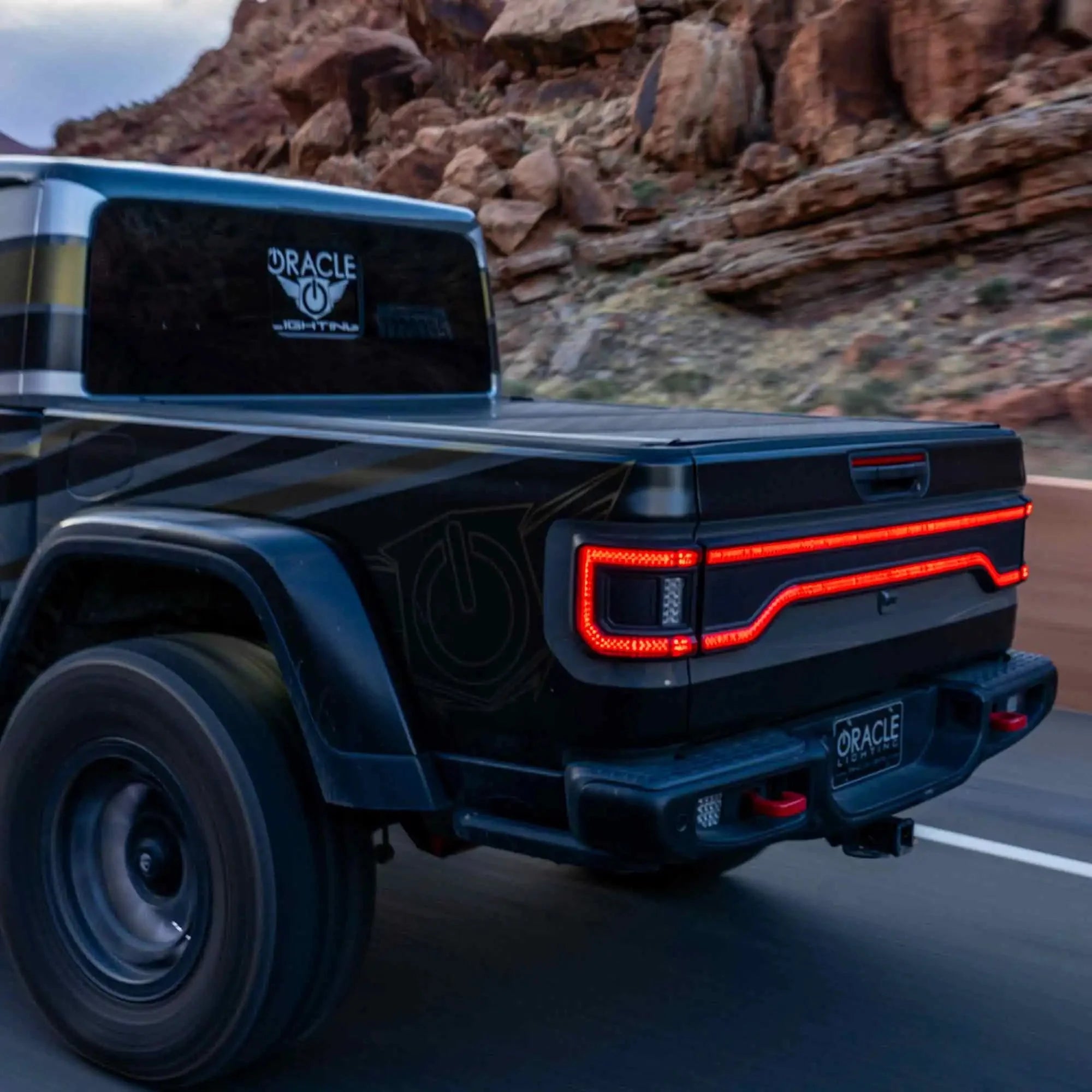 V2 | Flush Mount LED Tail Lights for Jeep Gladiator JT | Low-Profile | Plug-and-Play