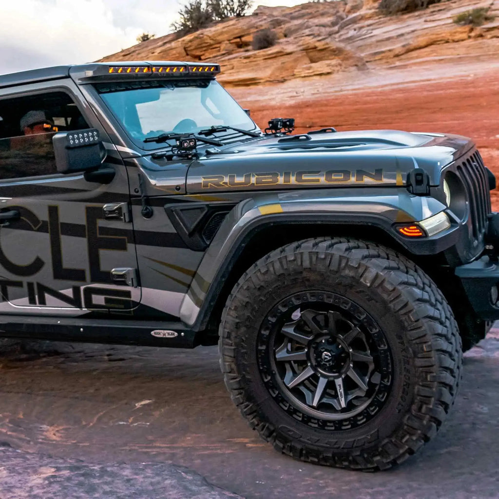 Jeep Wrangler JL & Gladiator JT Sidetrack LED Fender Lights - Entry & Turn Signal | ORACLE