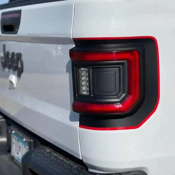 V2 | Flush Mount LED Tail Lights for Jeep Gladiator JT | Low-Profile | Plug-and-Play