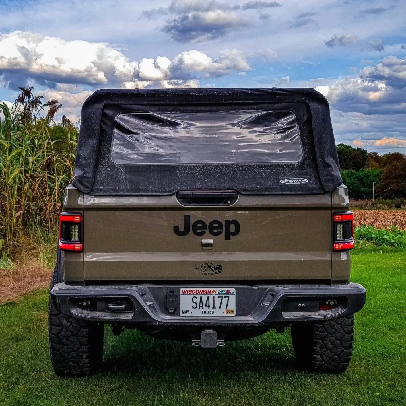 V2 | Flush Mount LED Tail Lights for Jeep Gladiator JT | Low-Profile | Plug-and-Play