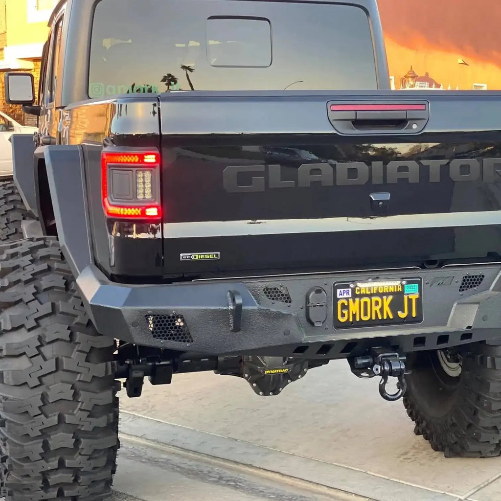V2 | Flush Mount LED Tail Lights for Jeep Gladiator JT | Low-Profile | Plug-and-Play