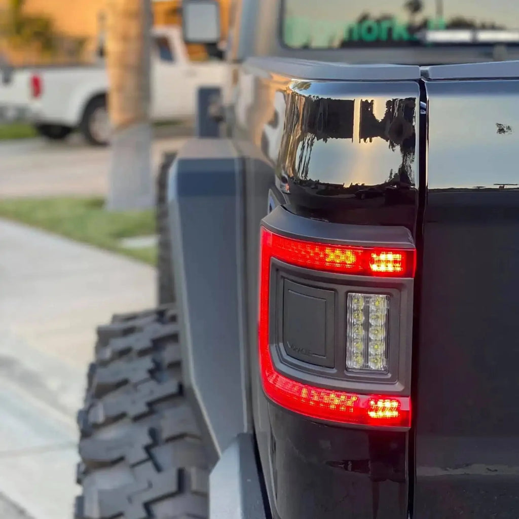 V2 | Flush Mount LED Tail Lights for Jeep Gladiator JT | Low-Profile | Plug-and-Play