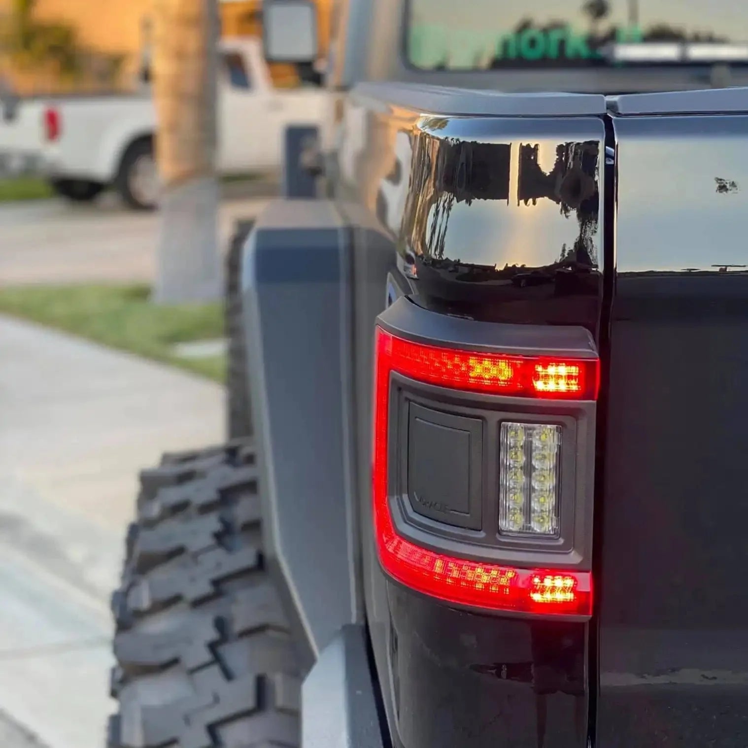 V2 | Flush Mount LED Tail Lights for Jeep Gladiator JT | Low-Profile | Plug-and-Play