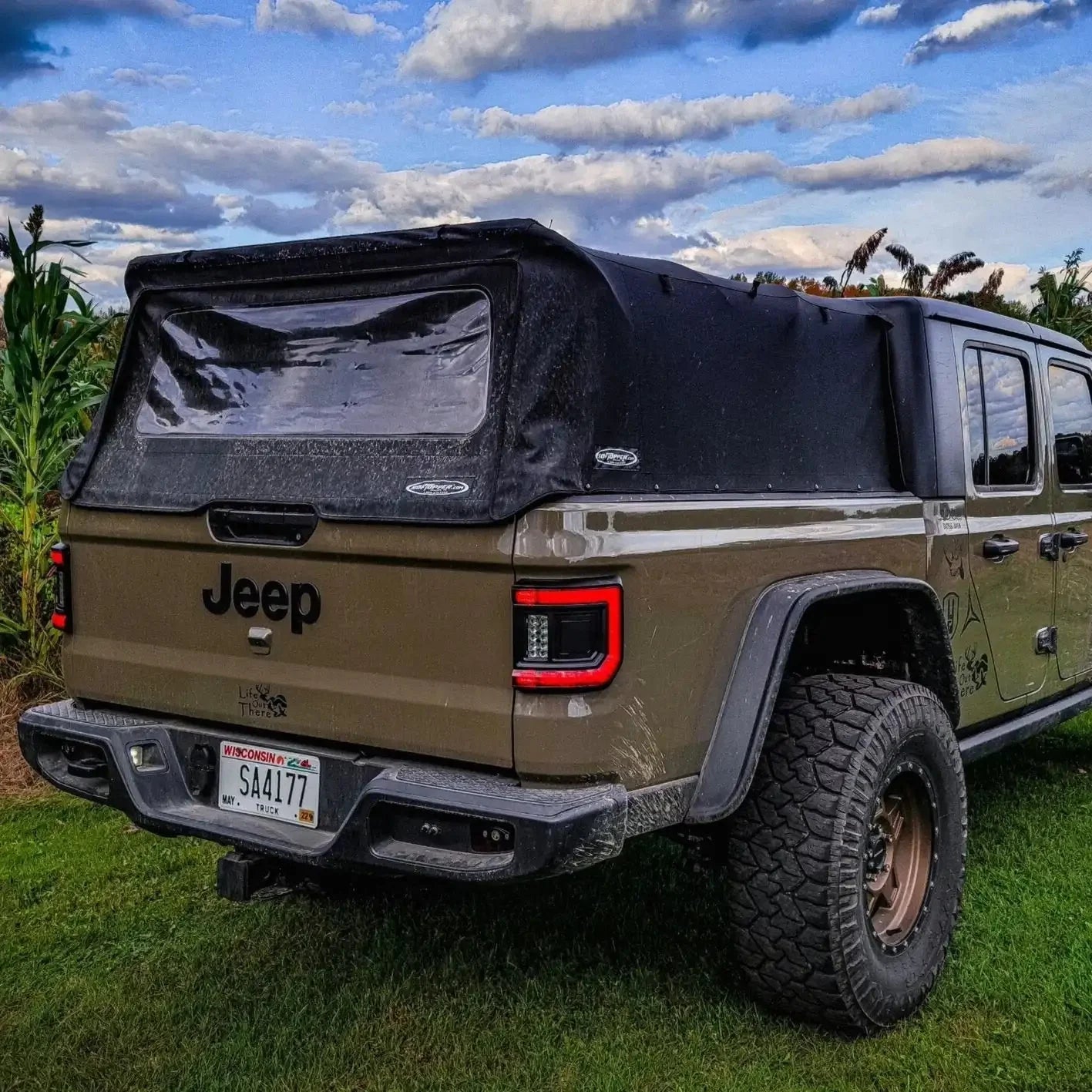 V2 | Flush Mount LED Tail Lights for Jeep Gladiator JT | Low-Profile | Plug-and-Play