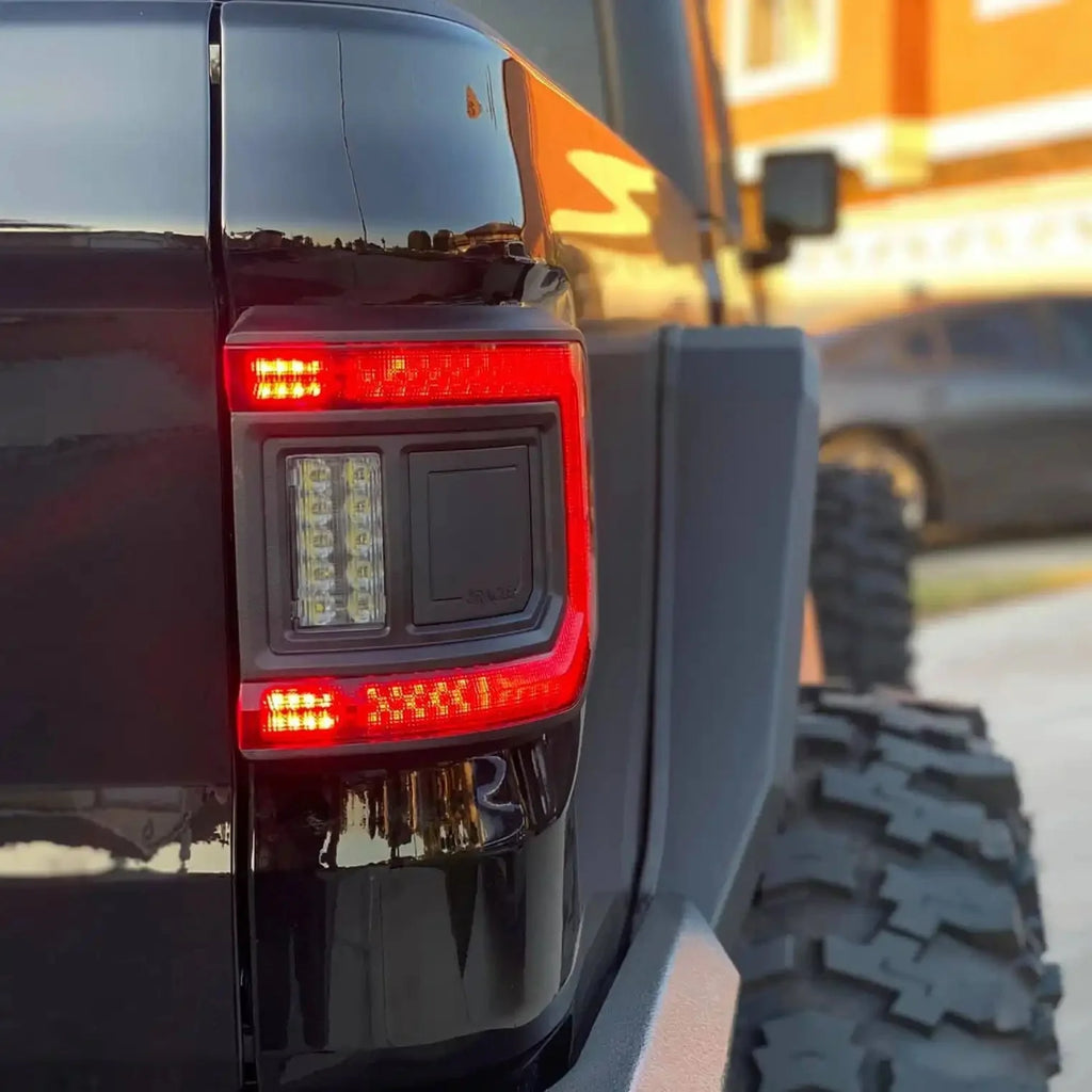 V2 | Flush Mount LED Tail Lights for Jeep Gladiator JT | Low-Profile | Plug-and-Play