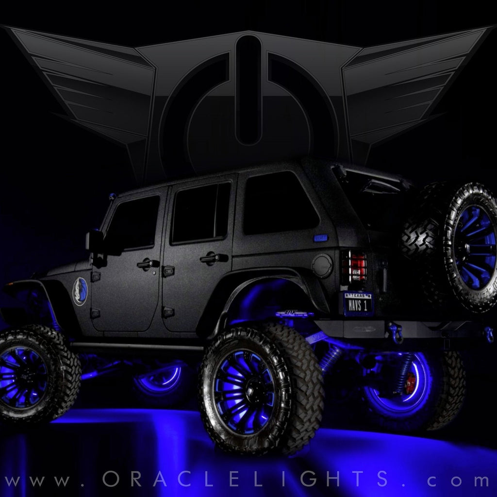 ORACLE Lighting LED Illuminated Wheel Rings - ColorSHIFT