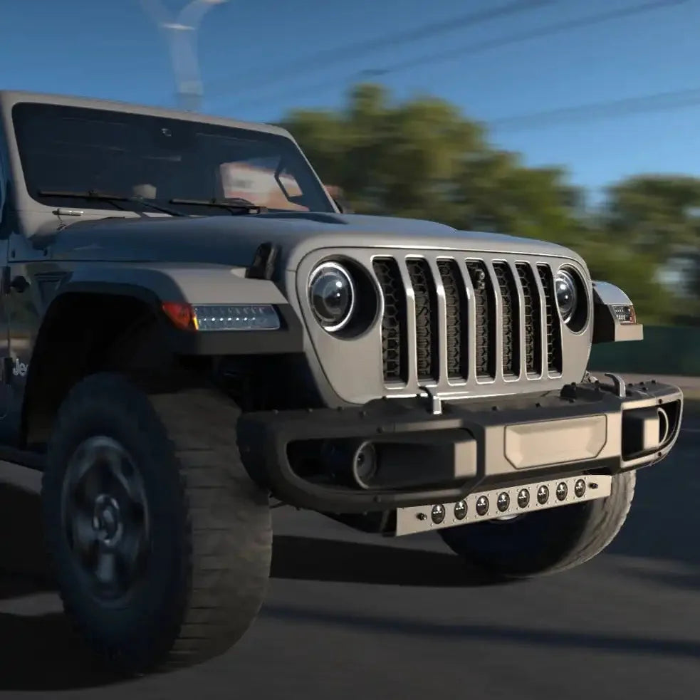ORACLE Lighting Skid Plate with Integrated LED Emitters for Jeep Wrangler JL and Gladiator JT