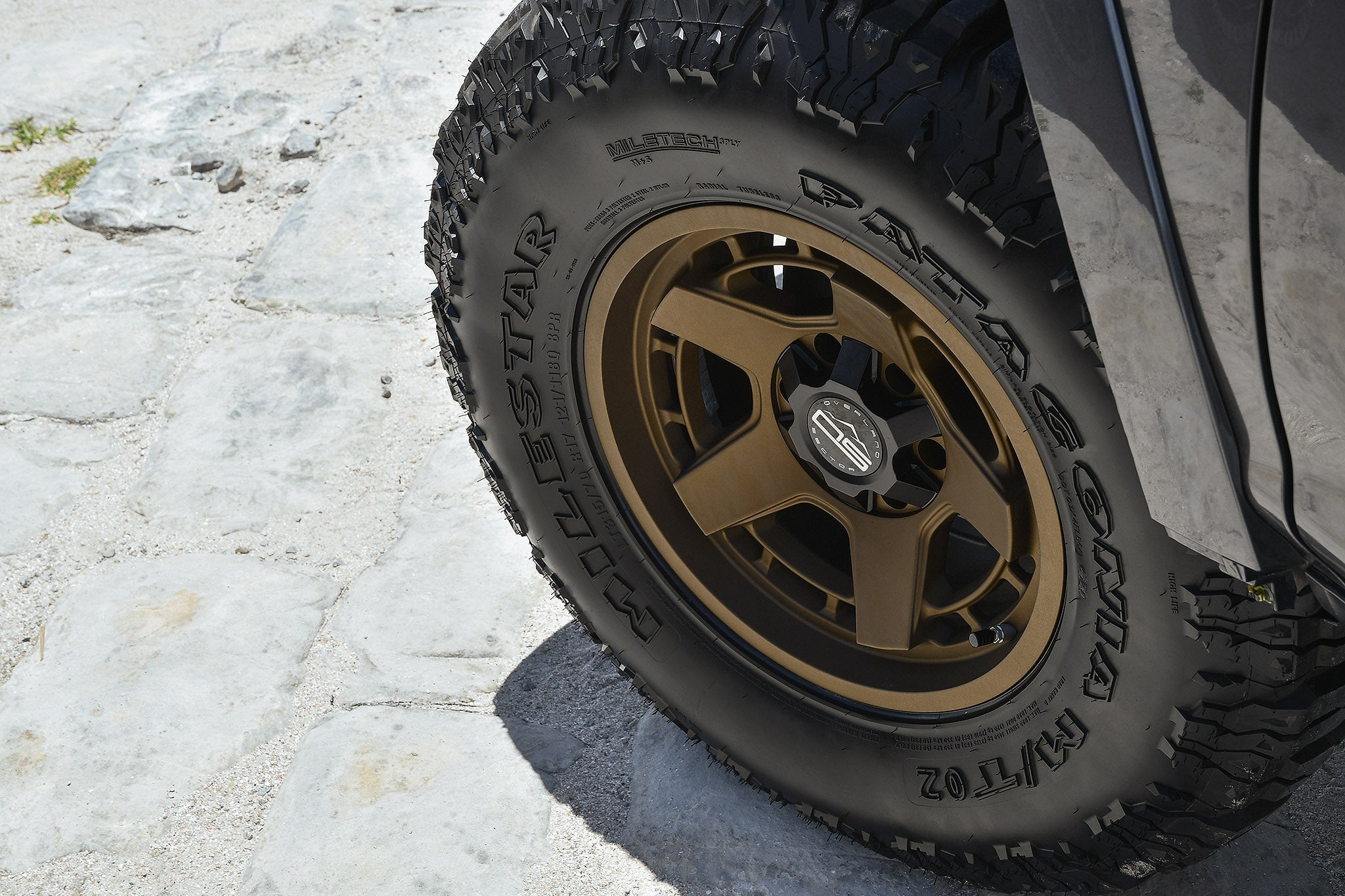 Overland Sector Atlas 17x9 +0 5x139.7/5x150mm 110.1mm Satin Textured Bronze
