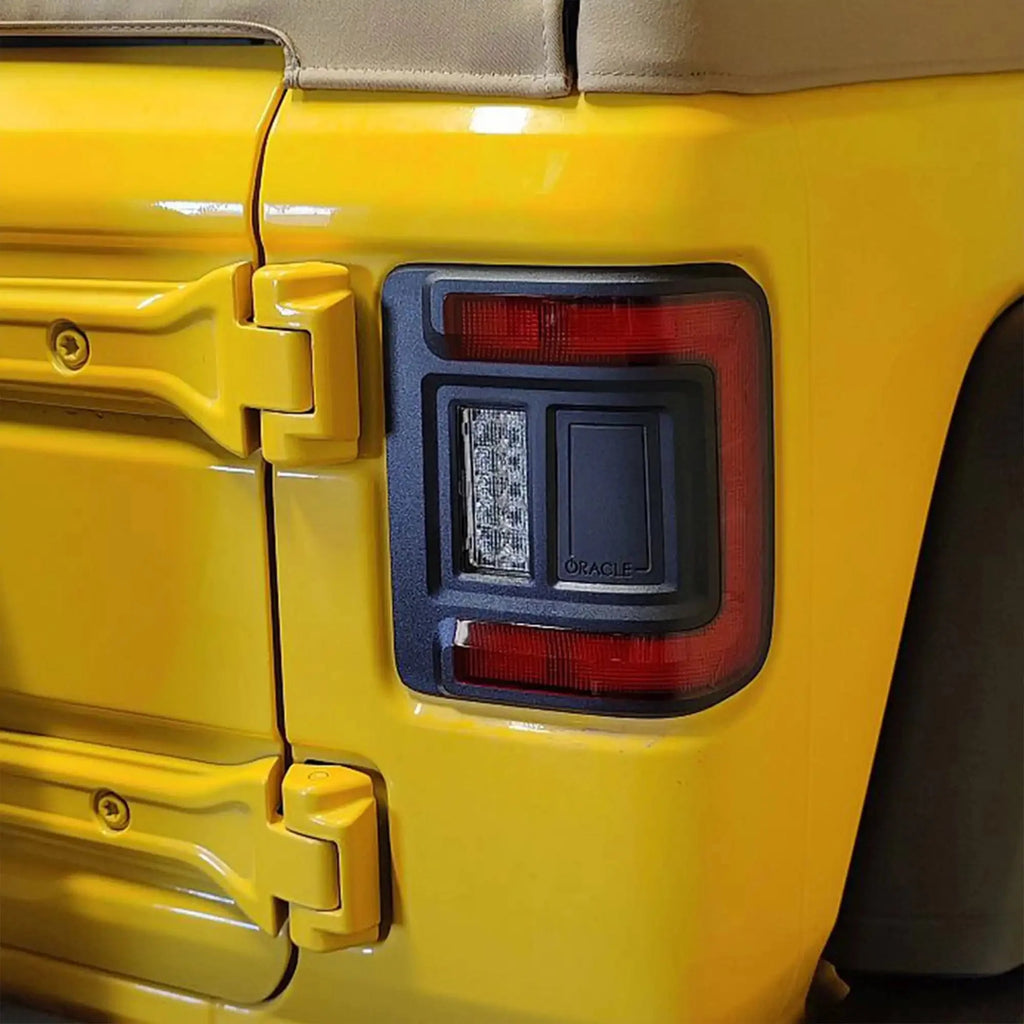V2 | Flush Mount LED Tail Lights for Jeep Wrangler JL | Low-Profile | Plug-and-Play