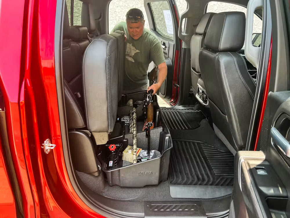 Under Seat Storage / Gun Case - Black   (DÜHA)