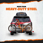 73" Hitch Motorbike Carrier & Loading Ramp