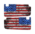 Freedom Series Sun Visor Overlays - 2018+ Wrangler JL / Gladiator JT