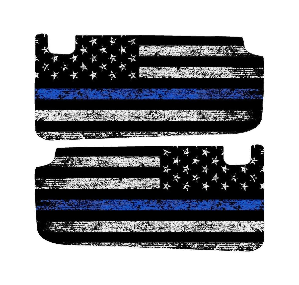 Freedom Series Sun Visor Overlays - 2018+ Wrangler JL / Gladiator JT