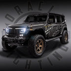 ORACLE Lighting VECTOR™ Pro Series II Full LED Grill for the Jeep Wrangler JL / Gladiator JT