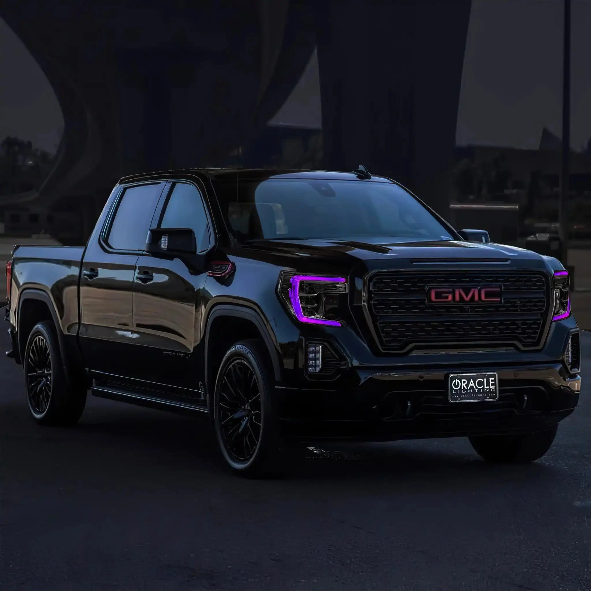 ORACLE Lighting 2019-2022 GMC Sierra 1500 ColorSHIFT RGB+W Headlight DRL Upgrade Kit
