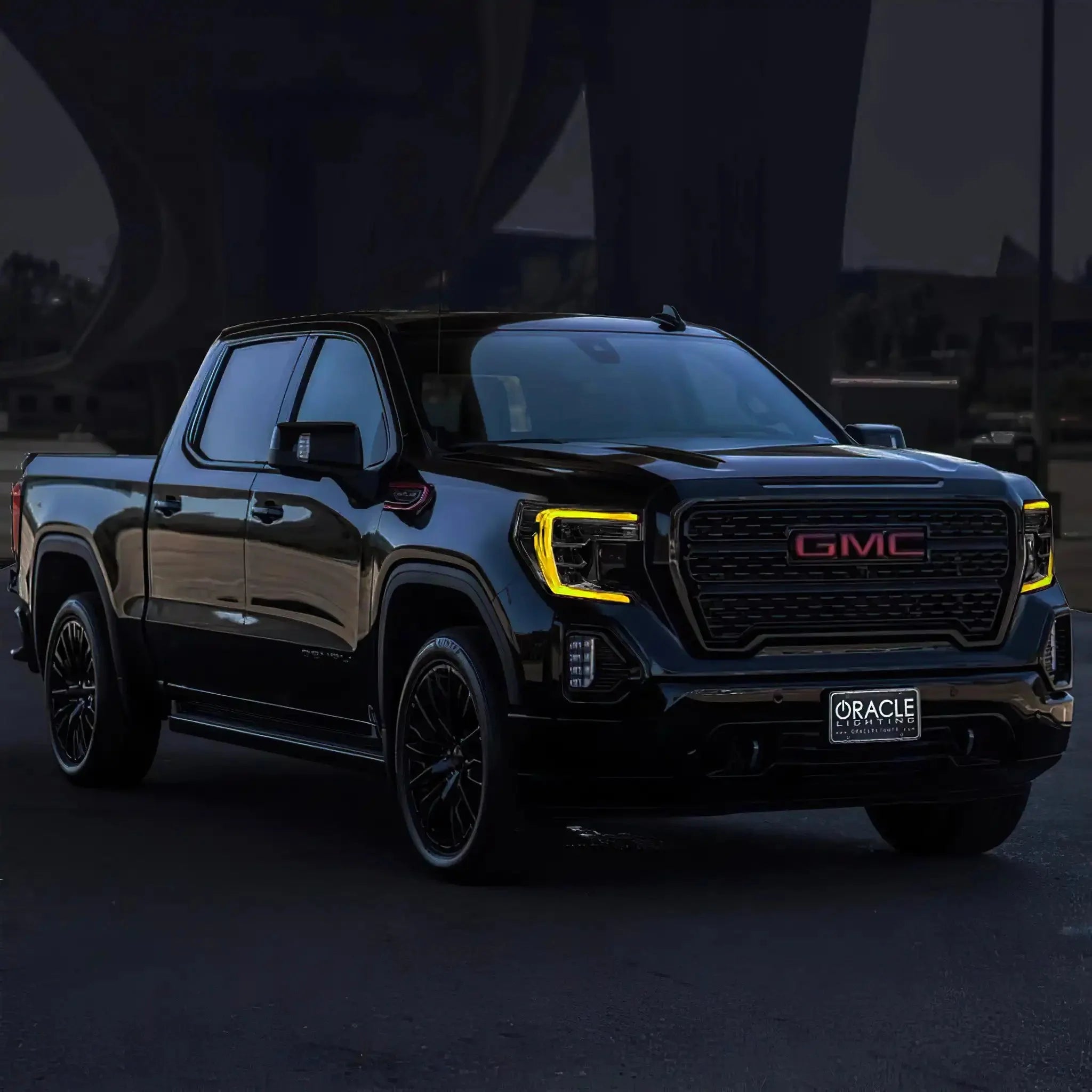 ORACLE Lighting 2019-2022 GMC Sierra 1500 ColorSHIFT RGB+W Headlight DRL Upgrade Kit