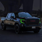 ORACLE Lighting 2019-2022 GMC Sierra 1500 ColorSHIFT RGB+W Headlight DRL Upgrade Kit