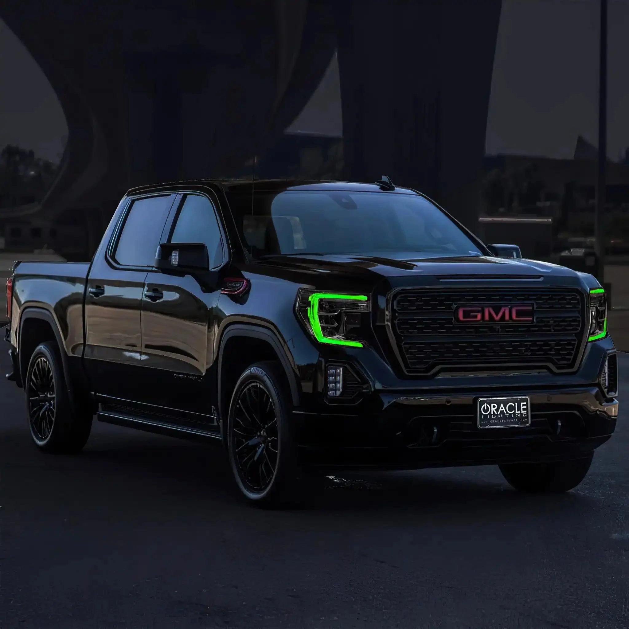 ORACLE Lighting 2019-2022 GMC Sierra 1500 ColorSHIFT RGB+W Headlight DRL Upgrade Kit