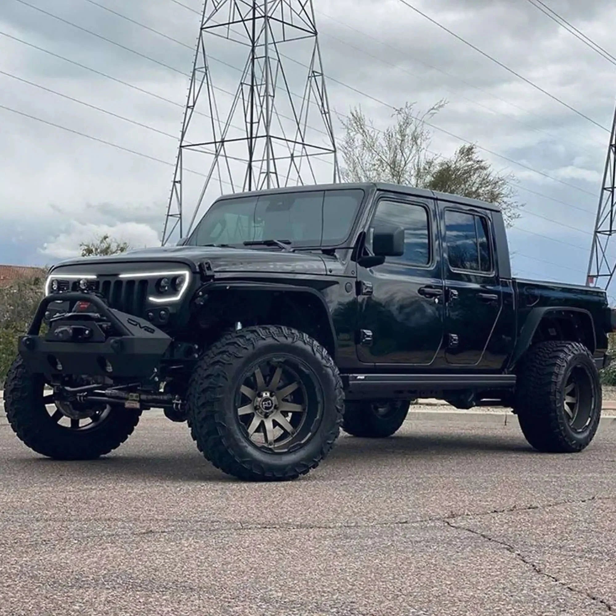 ORACLE Lighting VECTOR™ Pro Series II Full LED Grill for the Jeep Wrangler JL / Gladiator JT