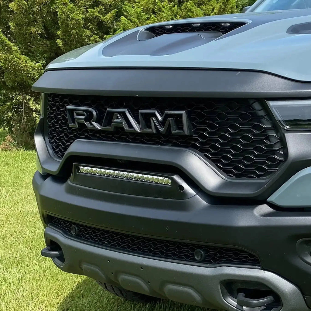 2019-2026 RAM Rebel/TRX/RHO Front Bumper Flush LED Light Bar | 100W 12,000 Lumens