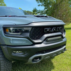 2019-2026 RAM Rebel/TRX/RHO Front Bumper Flush LED Light Bar | 100W 12,000 Lumens
