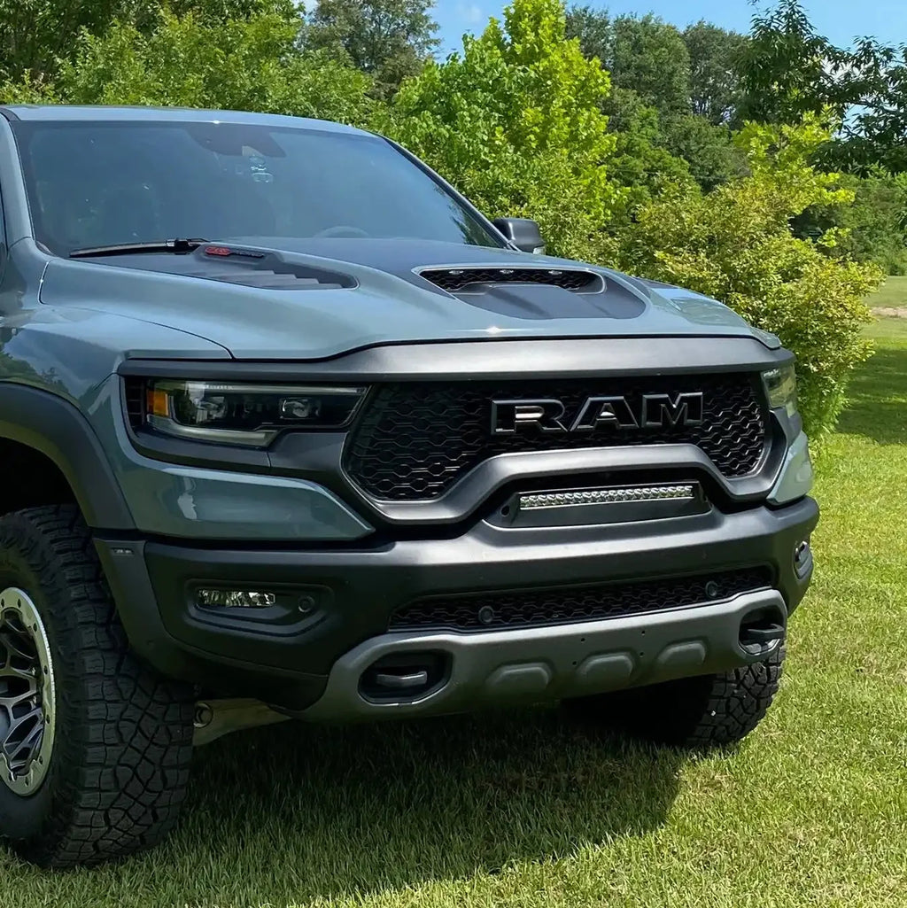 2019-2026 RAM Rebel/TRX/RHO Front Bumper Flush LED Light Bar | 100W 12,000 Lumens